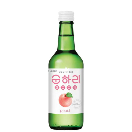Bebida Coreana Soju Chum Churum Pêssego 360ml - Lotte