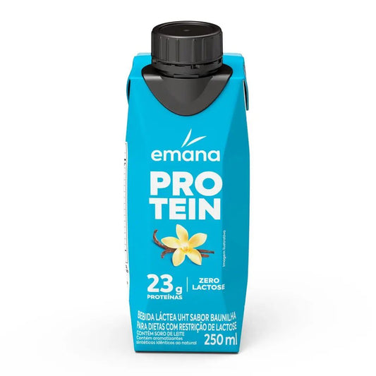 Bebida Láctea Protein Baunilha 250ml emana