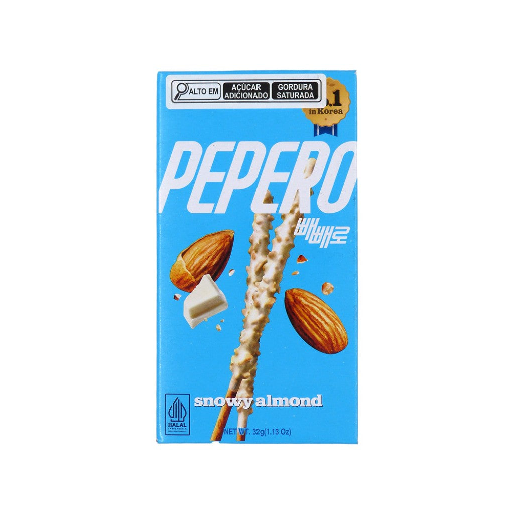 Biscoito Pepero Snowy Almond 32G