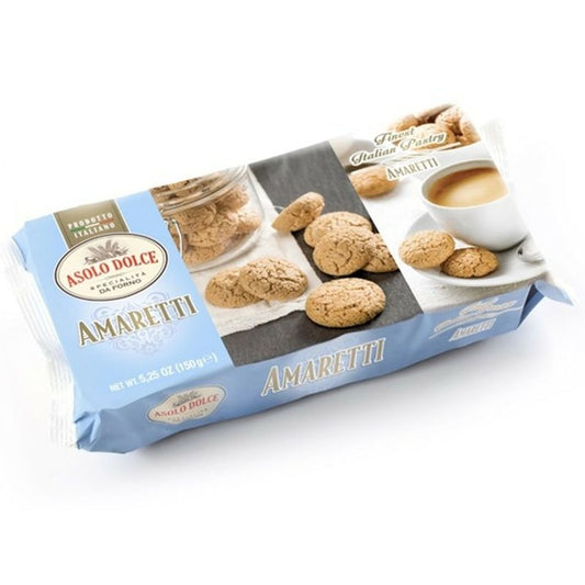 Biscoito Amaretti com Pedaços de Amendoas 150g