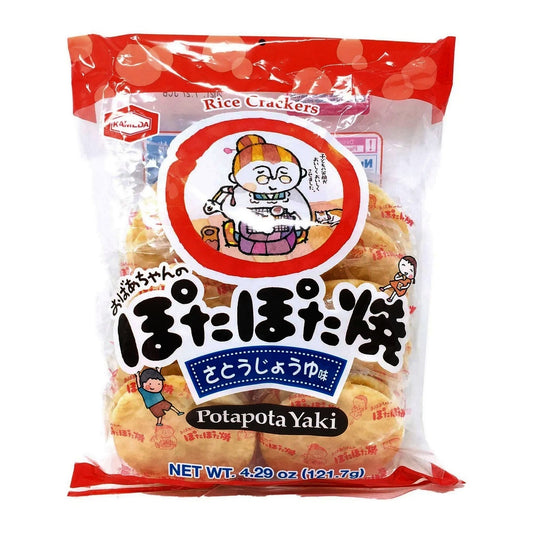 Biscoito de arroz Potapota Yaki 121,7G Kameda