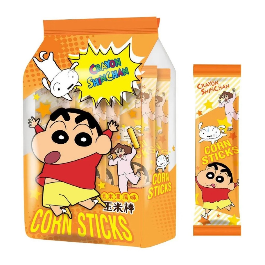 Biscoito de Milho Sopa de Milho Crayon Shin Chan 84g Pei Tien