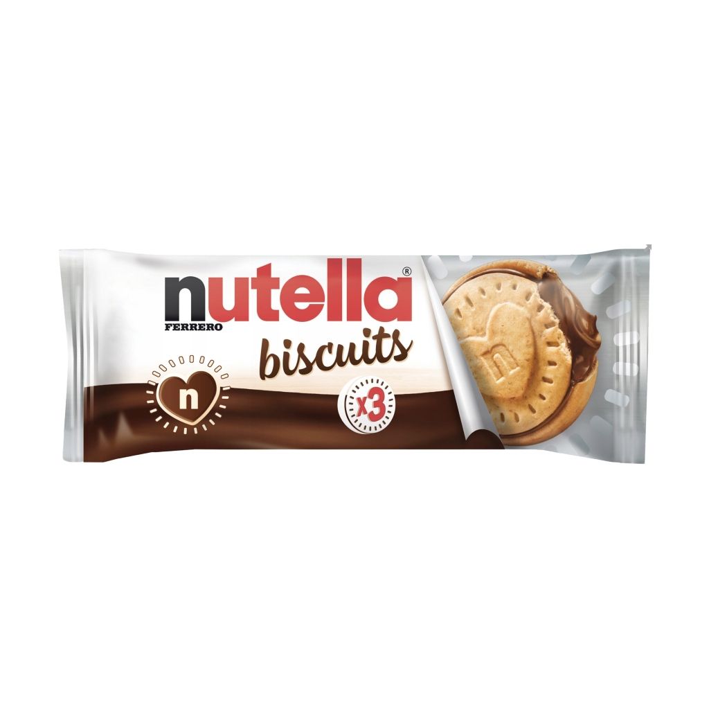 Biscoito Recheado com Creme de Avelã Biscuit 41,4g Nutella
