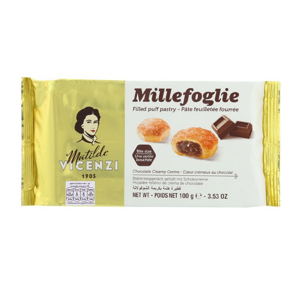 Biscoito Recheado Com Creme De Chocolate 100g Matilde Vicenzi