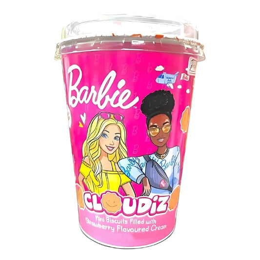 Biscoitos Recheados com Creme de Morango Barbie 125g Cloudiz