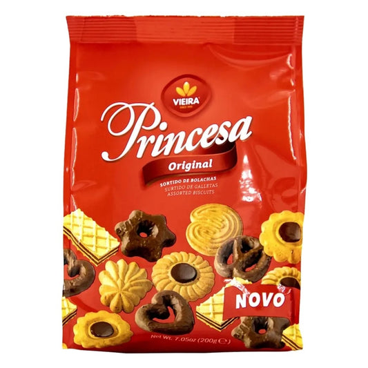 Biscoitos Sortidos Princesa Original 200g Vieira