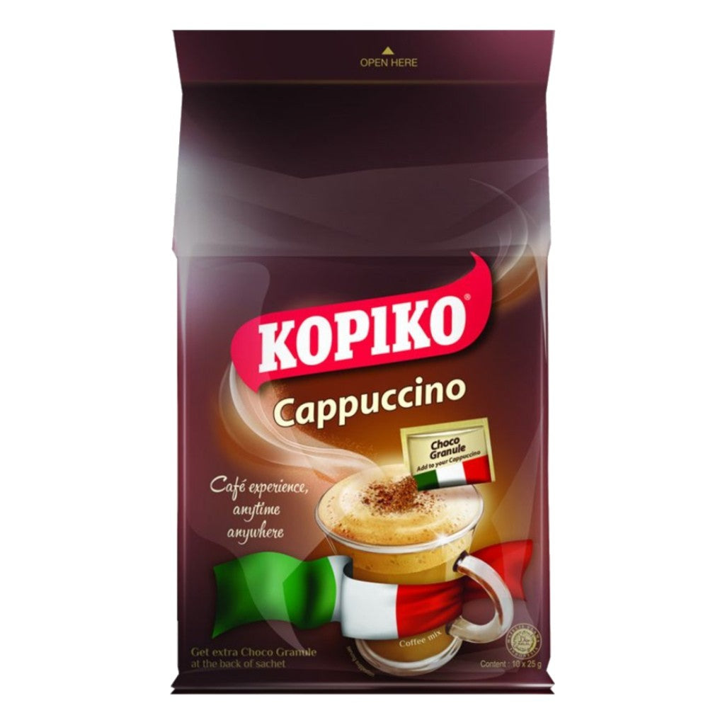 Cappuccino Instantâneo em Pó 250g Kopiko