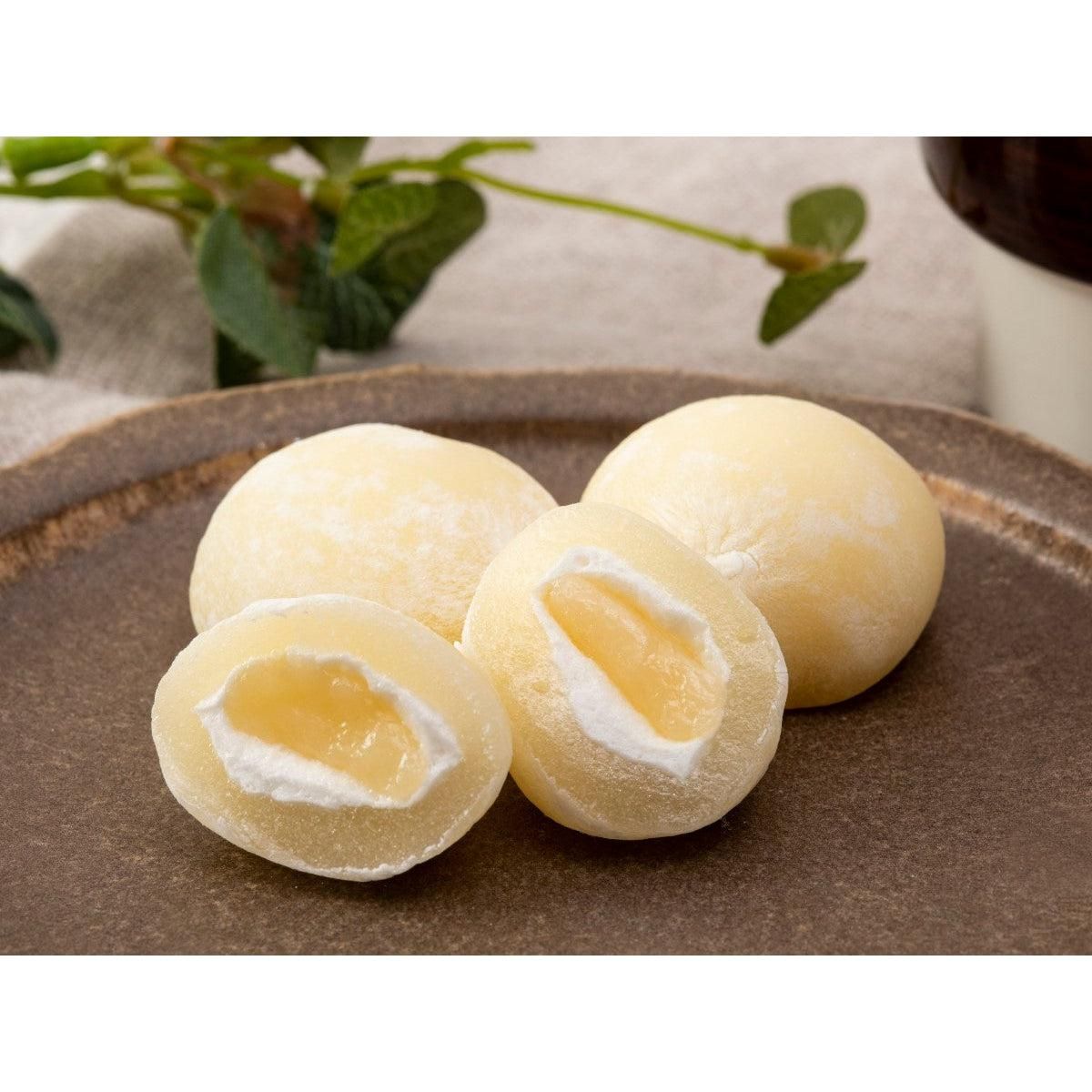 Bolinho de Arroz Mochi com Recheio Sabor Leite 120g