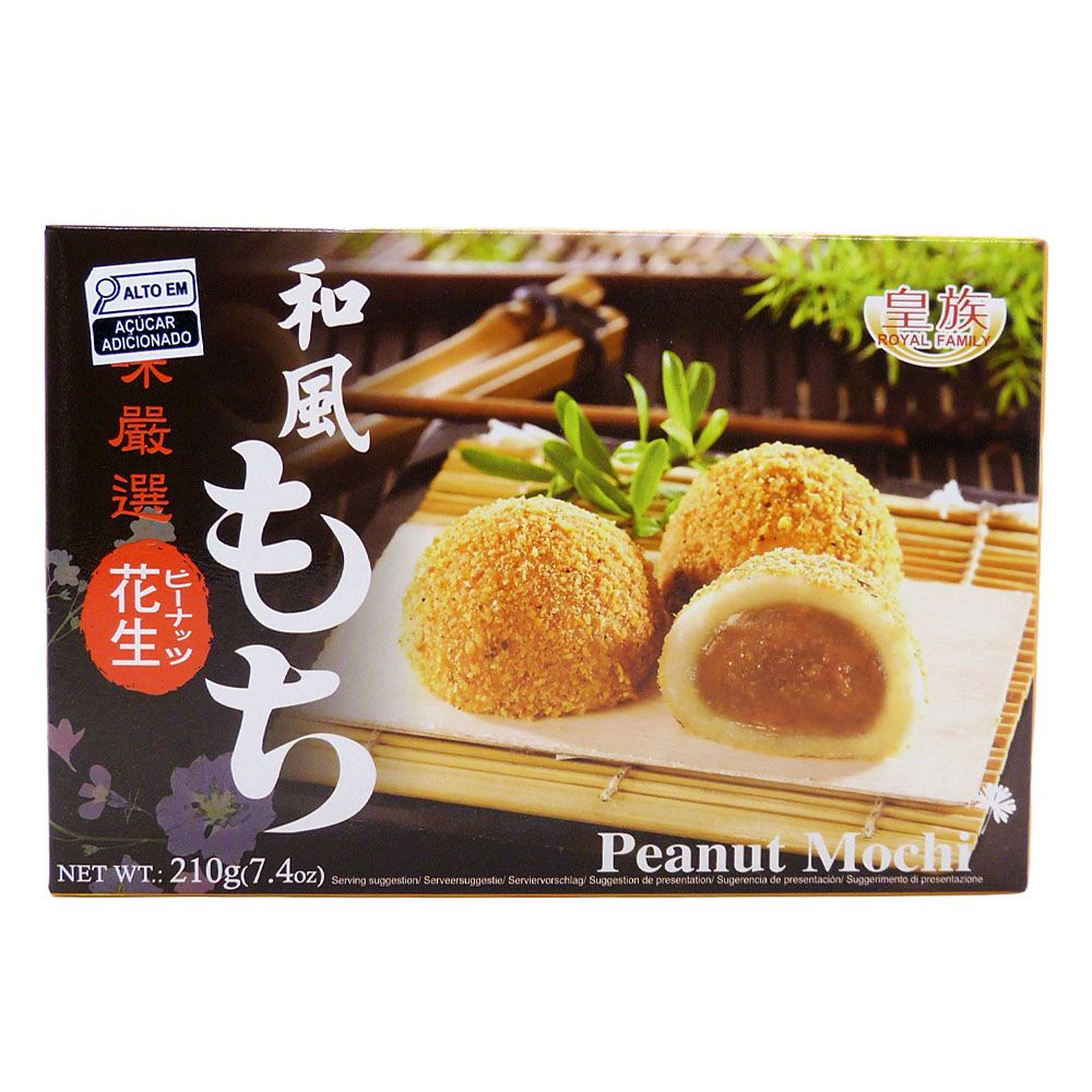 Bolinho de Arroz Moti com Recheio de Amendoim 210g