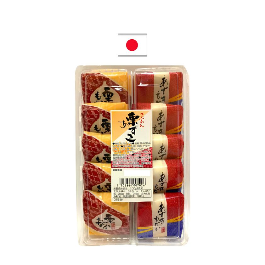 Bolinho Wafer com Castanha e Doce de Feijão 250g