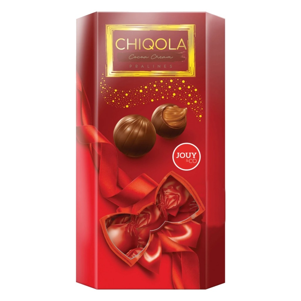 Bombons de Chocolate com Recheio de Creme de Chocolate 130g Chiqola