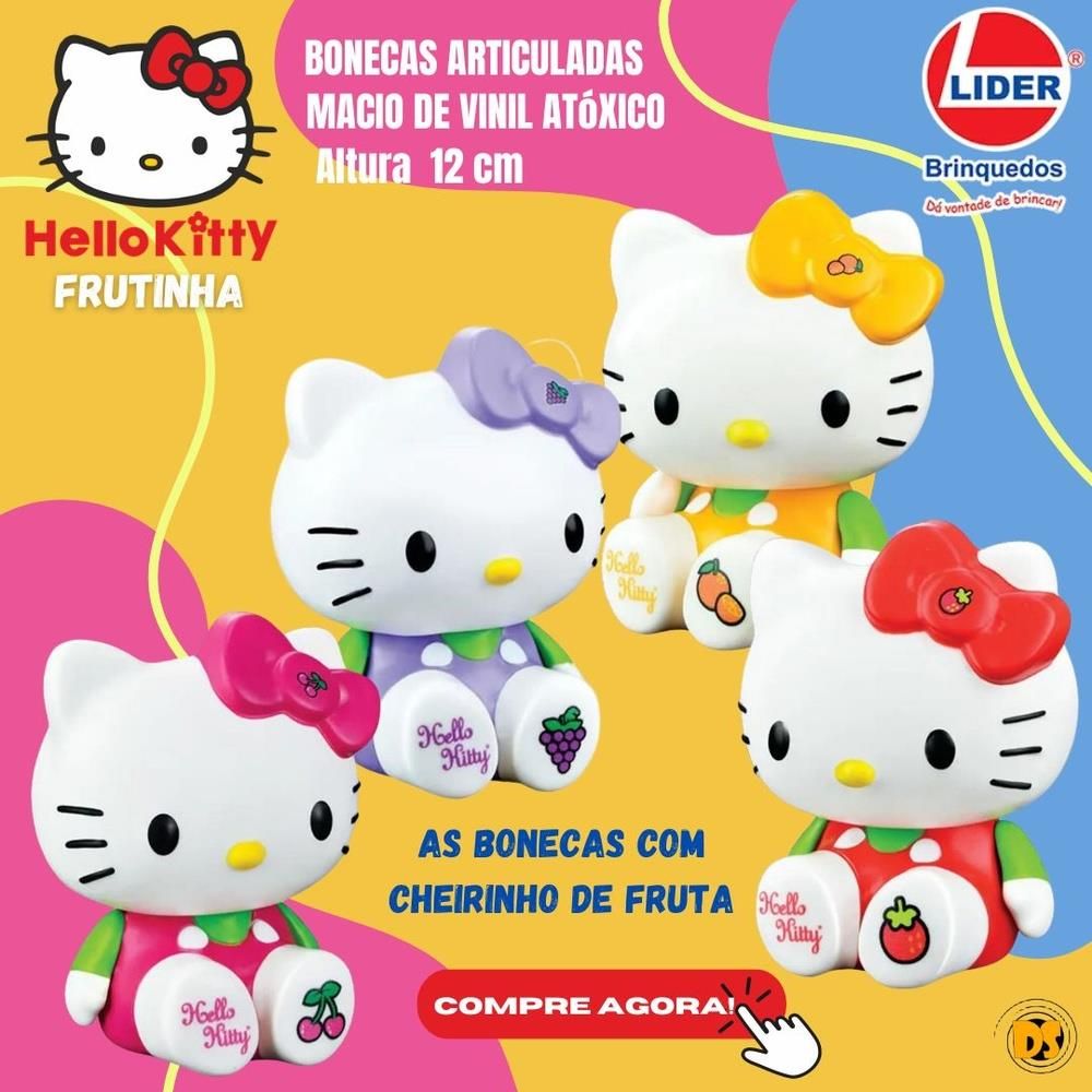 Boneca Frutinha Com Cheirinho de Cereja
