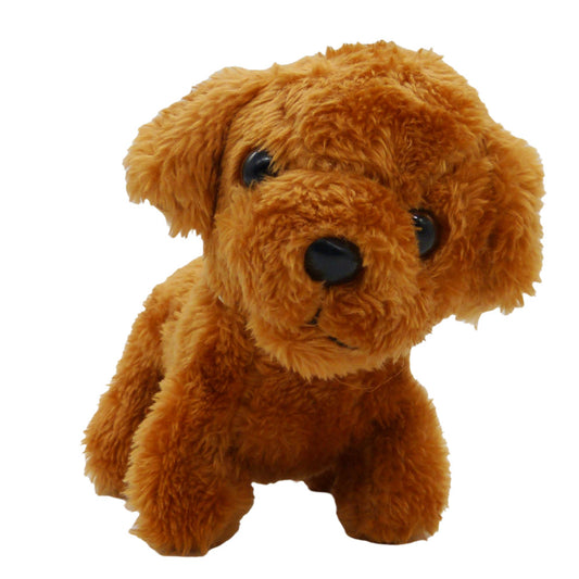 Cachorro Marrom de Pelúcia Sunn Toys