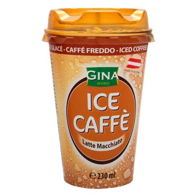Café Gelado com Leite Macchiato 230ml Gina