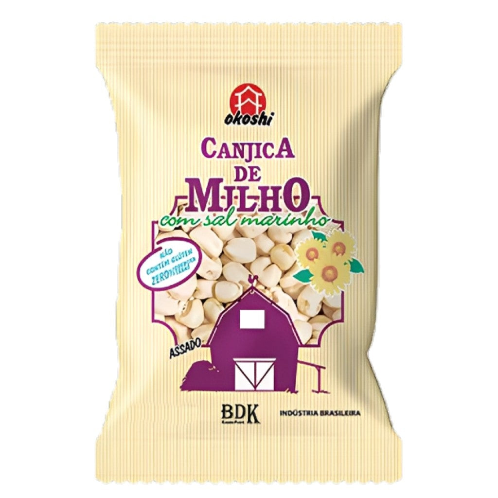 Canjica de Milho com Sal Marinho 40g Okoshi