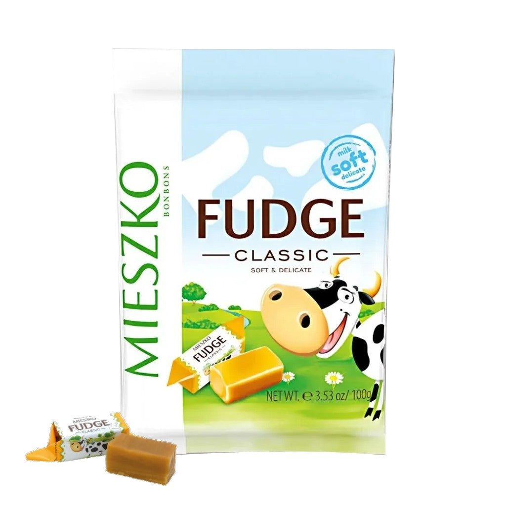Caramelos de Doce de Leite Fudge 100g Mieszko