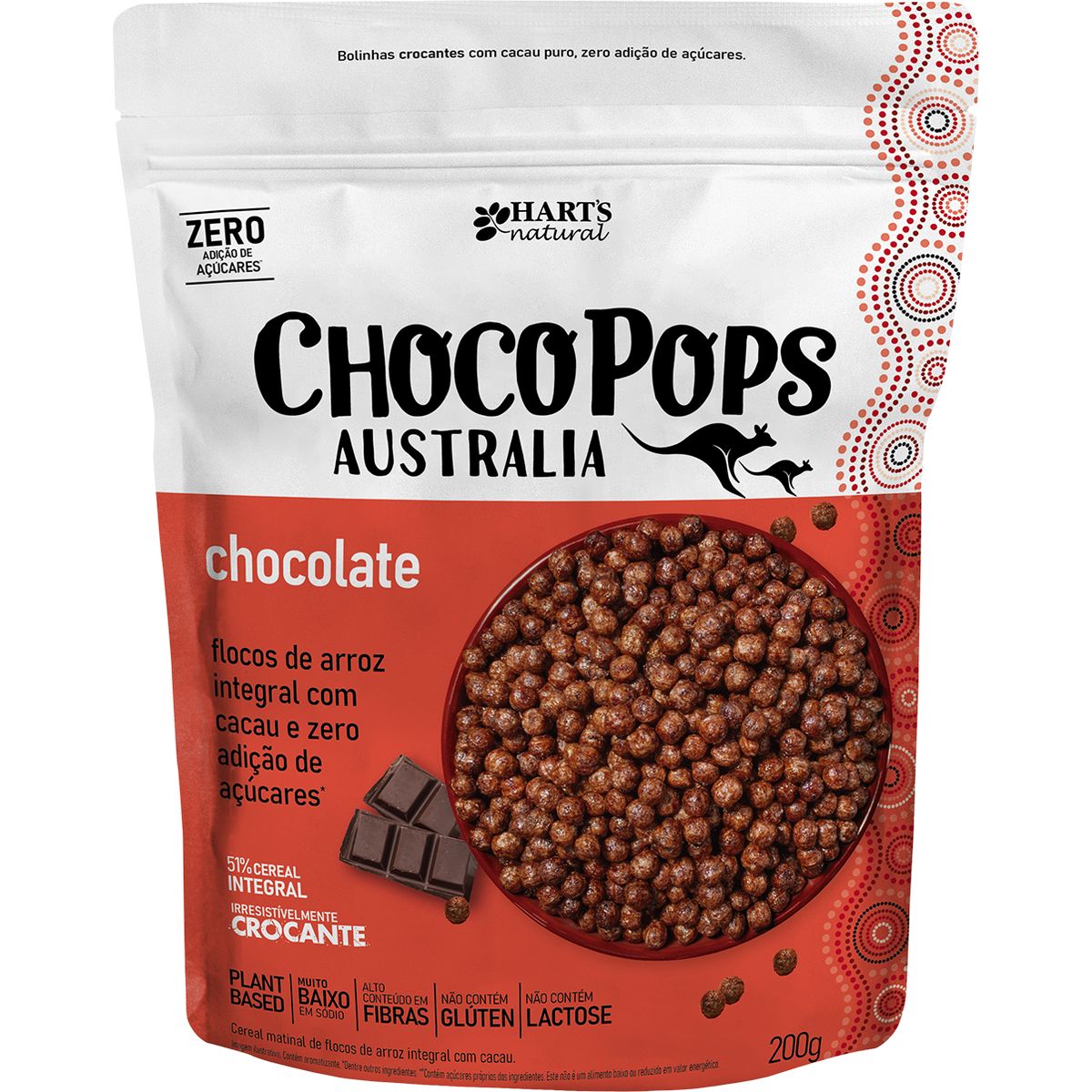 Cereal Matinal Chocopops Australia Zero 200g