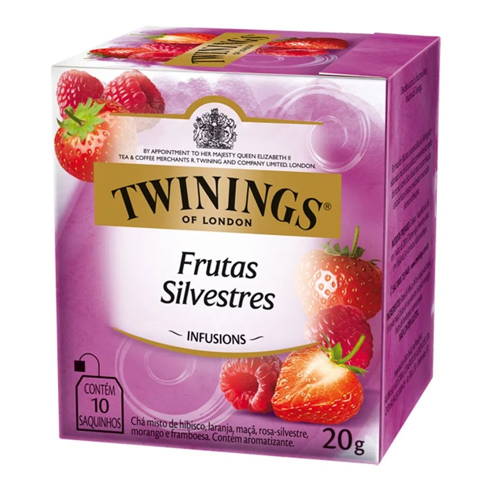Chá de Frutas Silvestres com 10 Sachês 20g Twinings