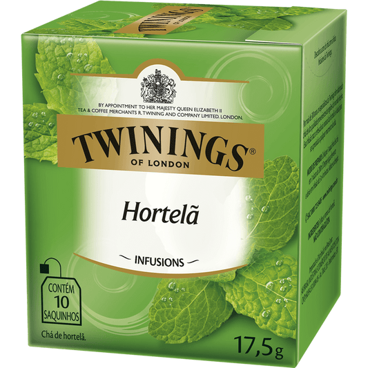 Chá de Hortelã com 10 Sachês 17,5g Twinings