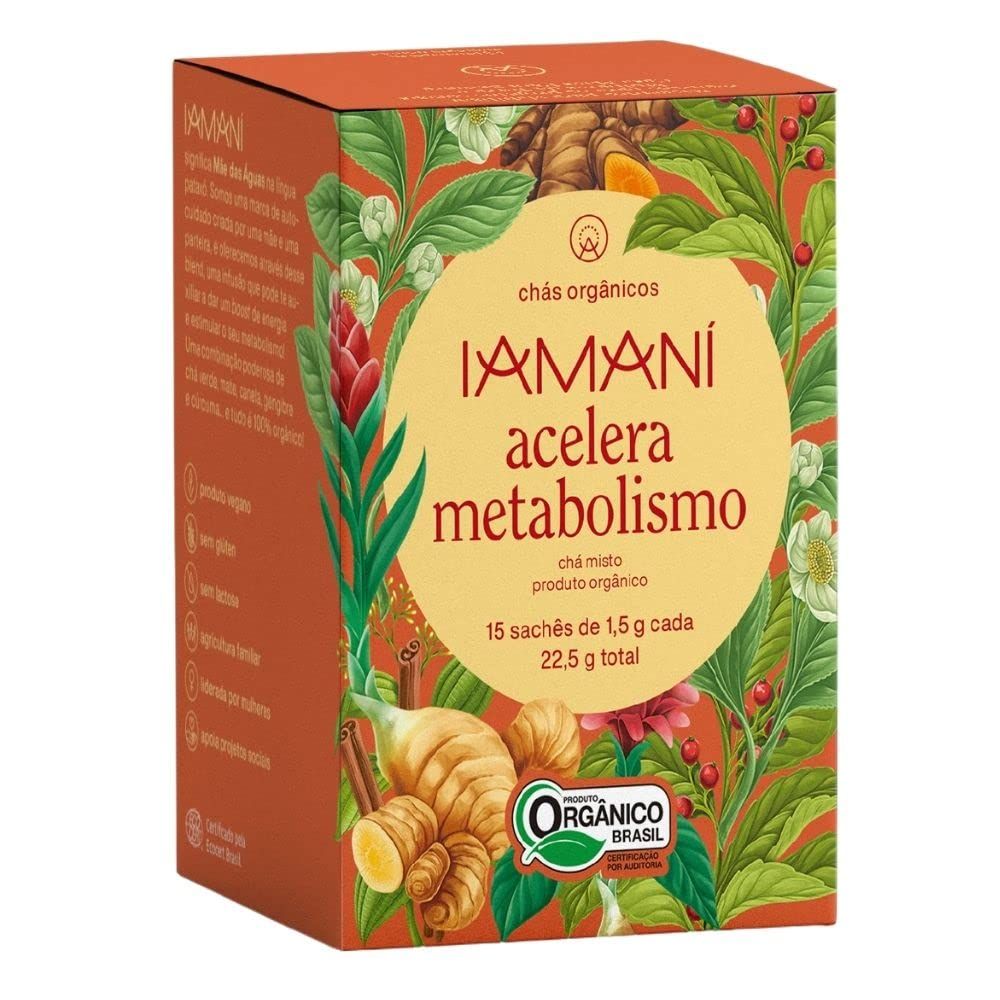 CHA ORGANICO ACELERA METABOLISMO 22G