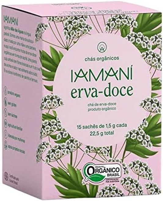 Cha Organico Erva Doce 22g
