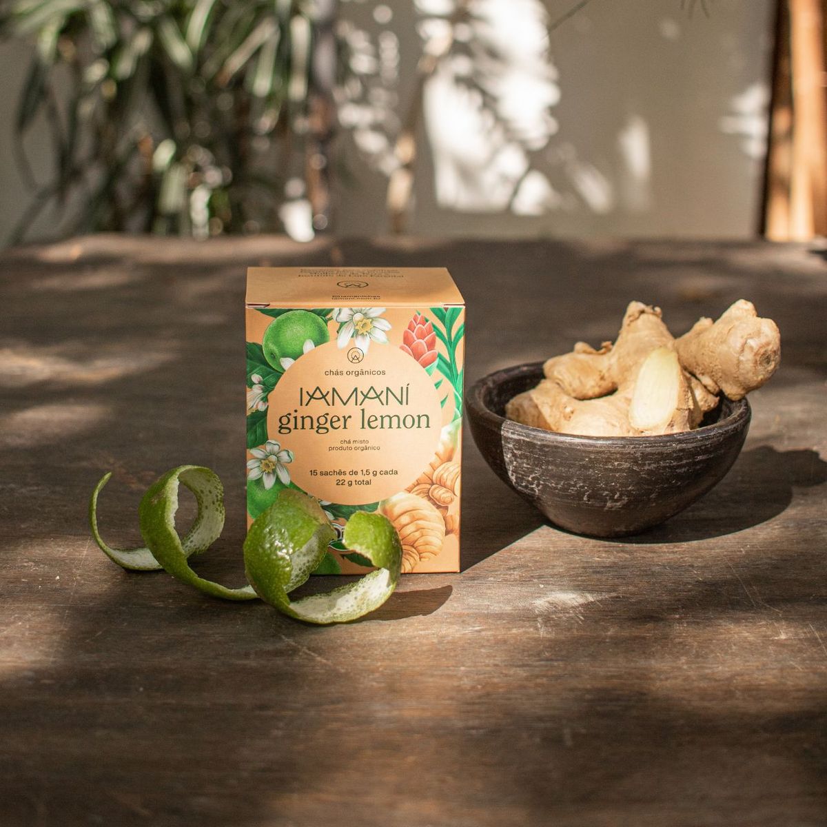 Cha Organico Ginger Lemon 22g