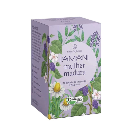 Chá Orgânico Mulher Madura 22g Iamani