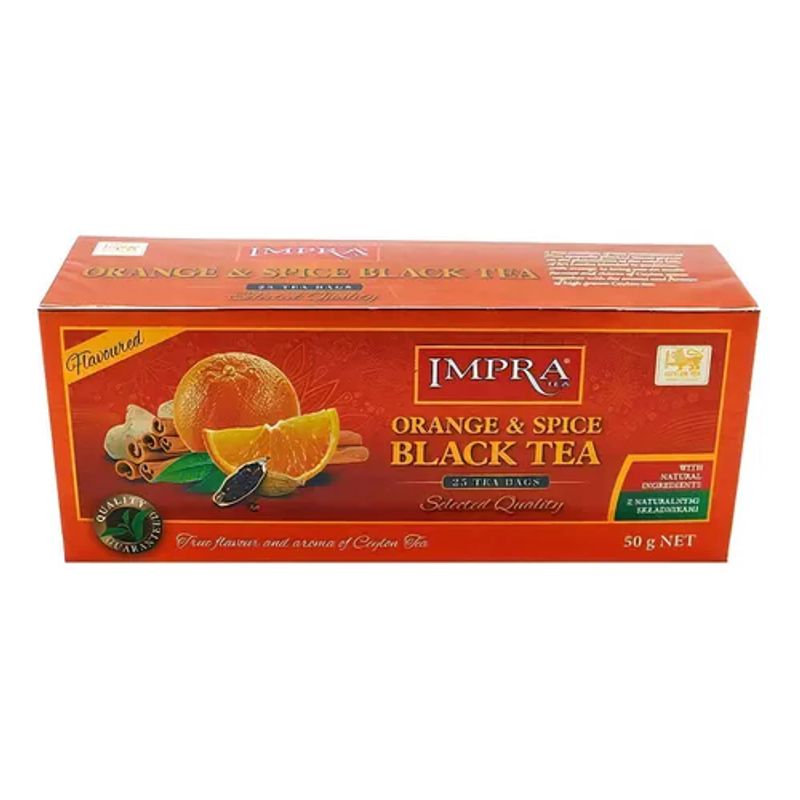 Chá Preto de Laranja e Especiarias 50g