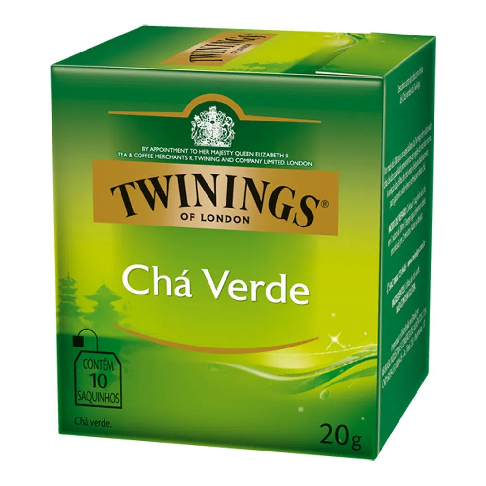 Chá Verde com 10 Sachês 20g Twinings