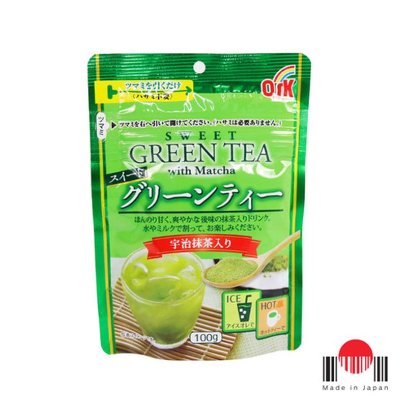 Cha Verde Adocicado Com Matcha 100g Odani