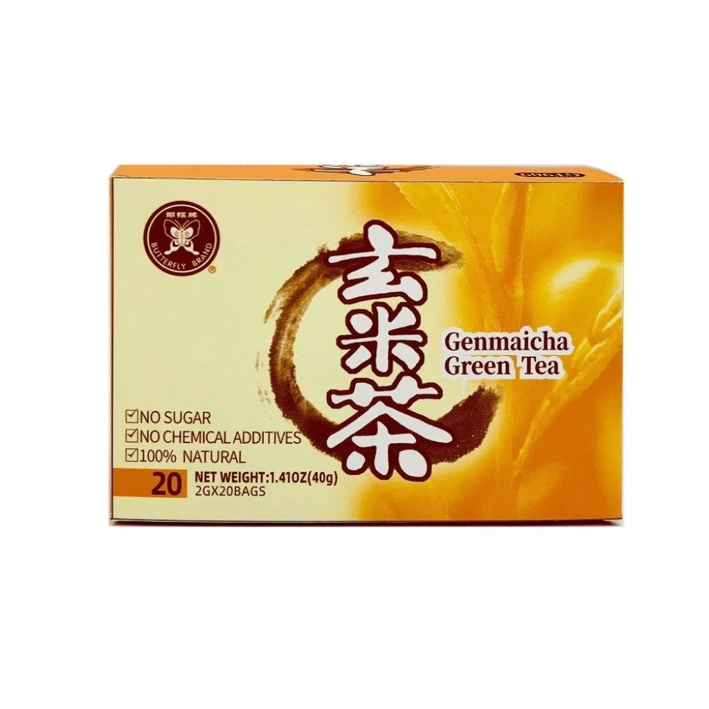 Chá Verde Genmaicha 20 Sachês 40g Fujian