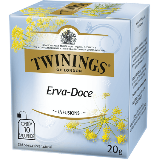 Chá de Erva Doce com 10 Sachês 20g Twinings