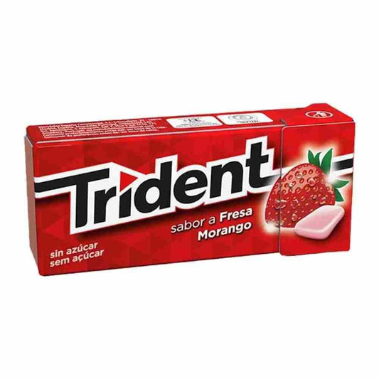 Chiclete de Morango Sem Acucar 14g