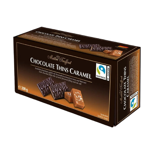 Chocolate Amargo com Recheio de Caramelo 200g Maitre Truffout