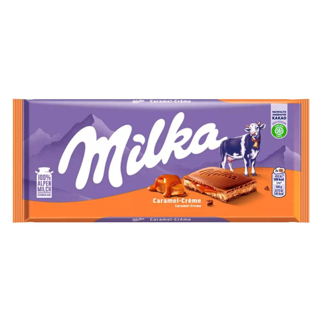 Chocolate ao Leite Caramelo 100g Milka