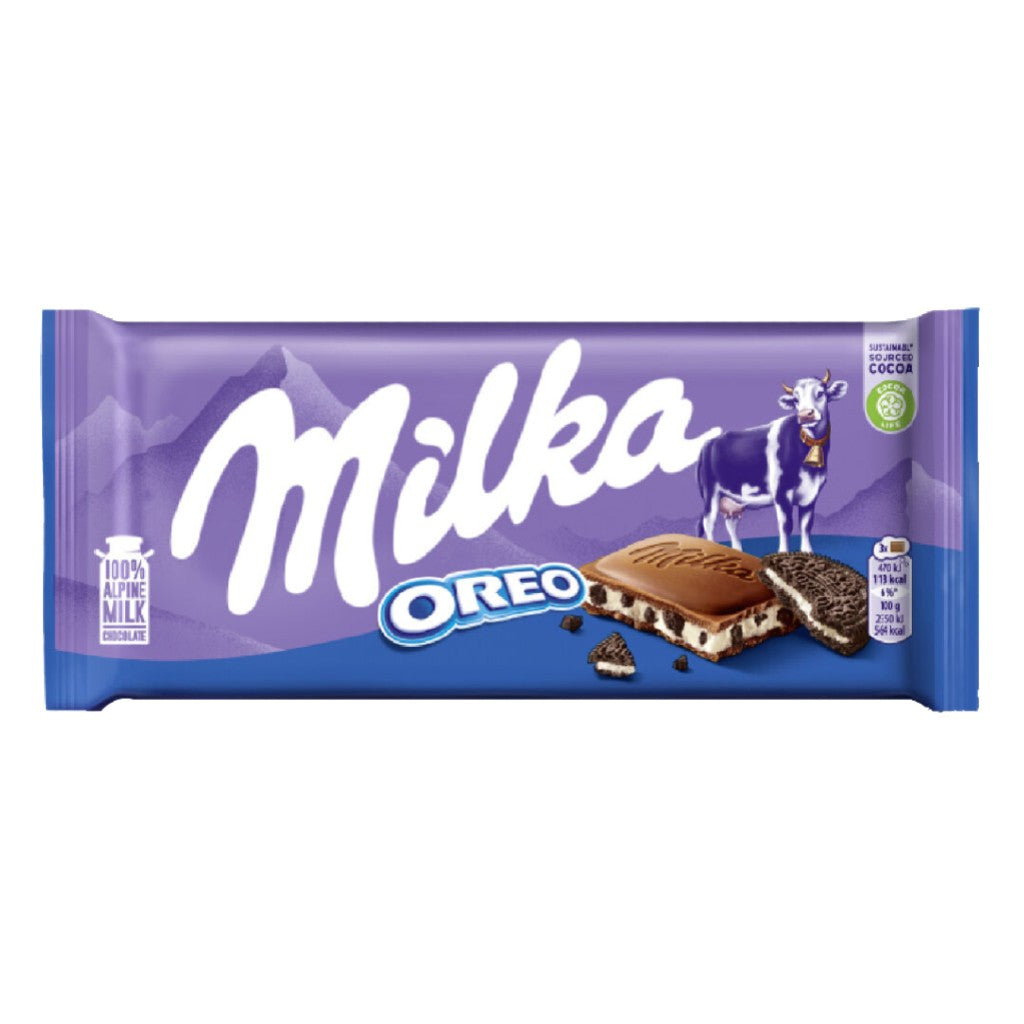 Chocolate ao Leite Oreo 100g Milka