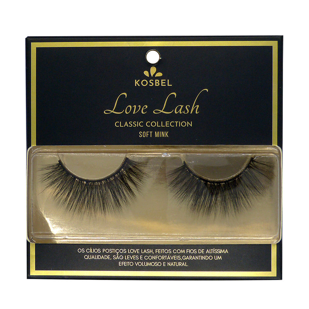 Cilios posticos love lash kosbel c-6