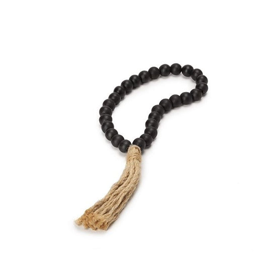 Colar Decorativo em Madeira Preto