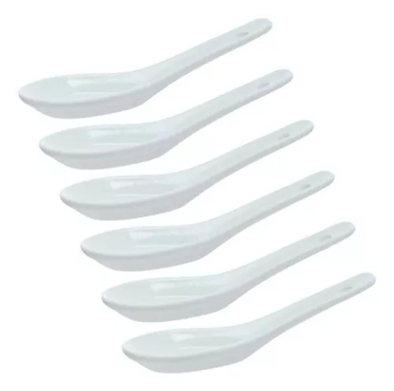 Colher Finger Food Com 6 Unidades 12,5cm Hauskraft