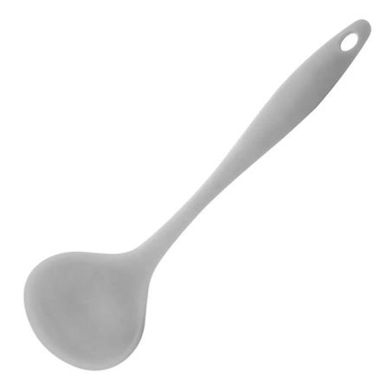 Concha Terrina de Silicone Cinza Claro 21cm