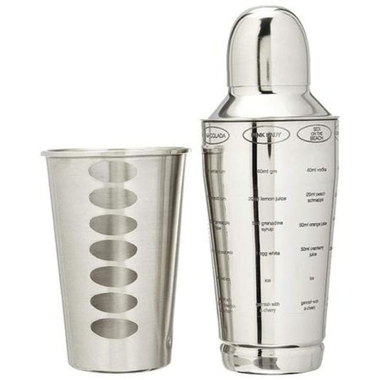 Coqueteleira Em Aço Inox 650ml