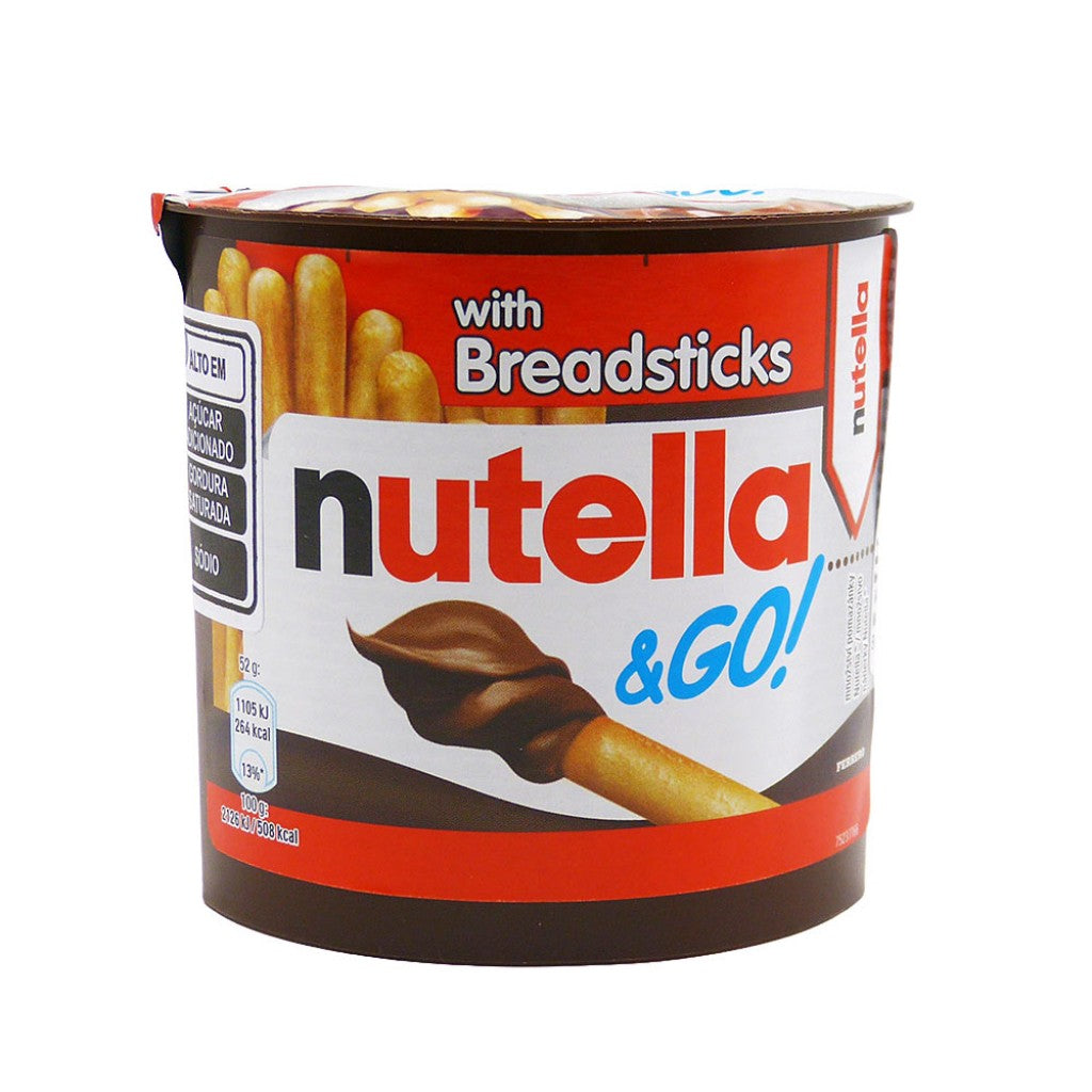 Creme de Avelã com Palitos de Biscoito 52g Nutella