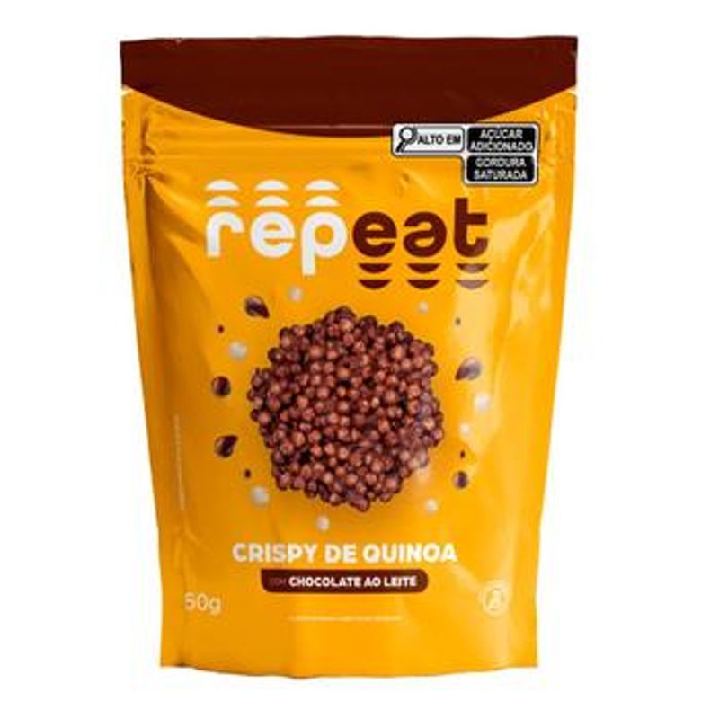 Crispy de Quinoa com Chocolate ao Leite 50g