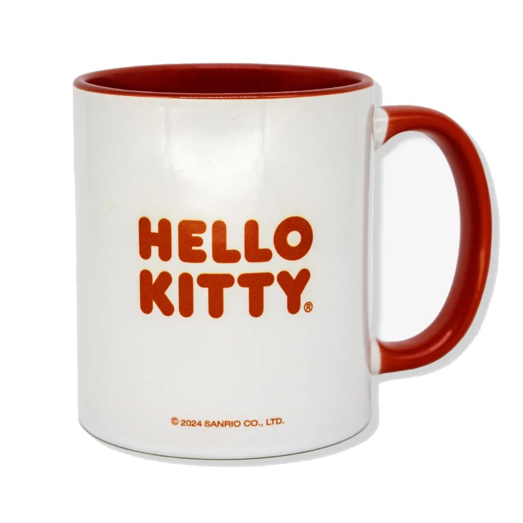 Caneca Pop de Cerâmica Hello Kitty 350ml Zona Criativa