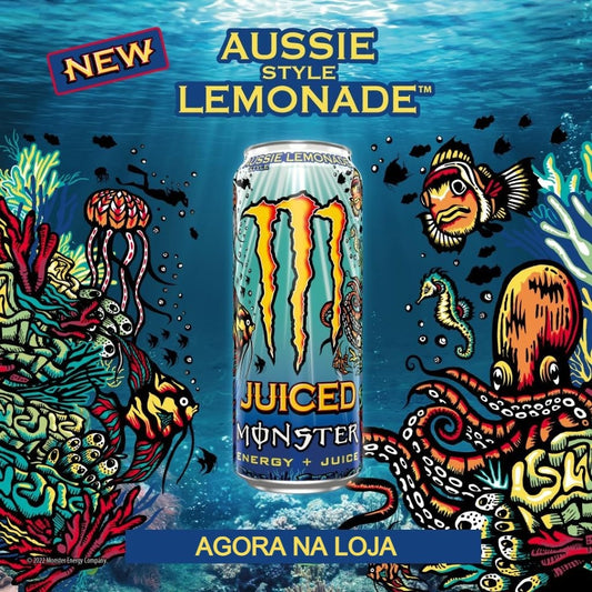 Energético Aussie Lemonade Style 500ml Monster