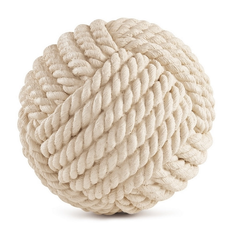 ESFERA DECORATIVA EM POLIRESINA CREME 19CM MART