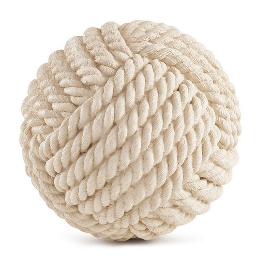 ESFERA DECORATIVA EM POLIRESINA CREME 19CM MART