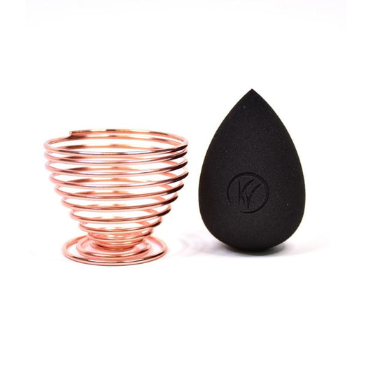 Esponja de Maquiagem Dark com Porta Esponja