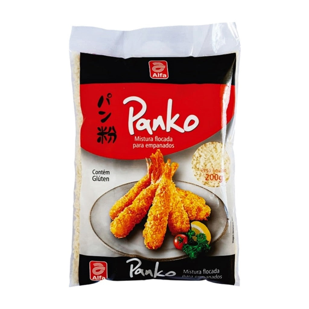 Farinha Panko para Empanar 200g Alfa