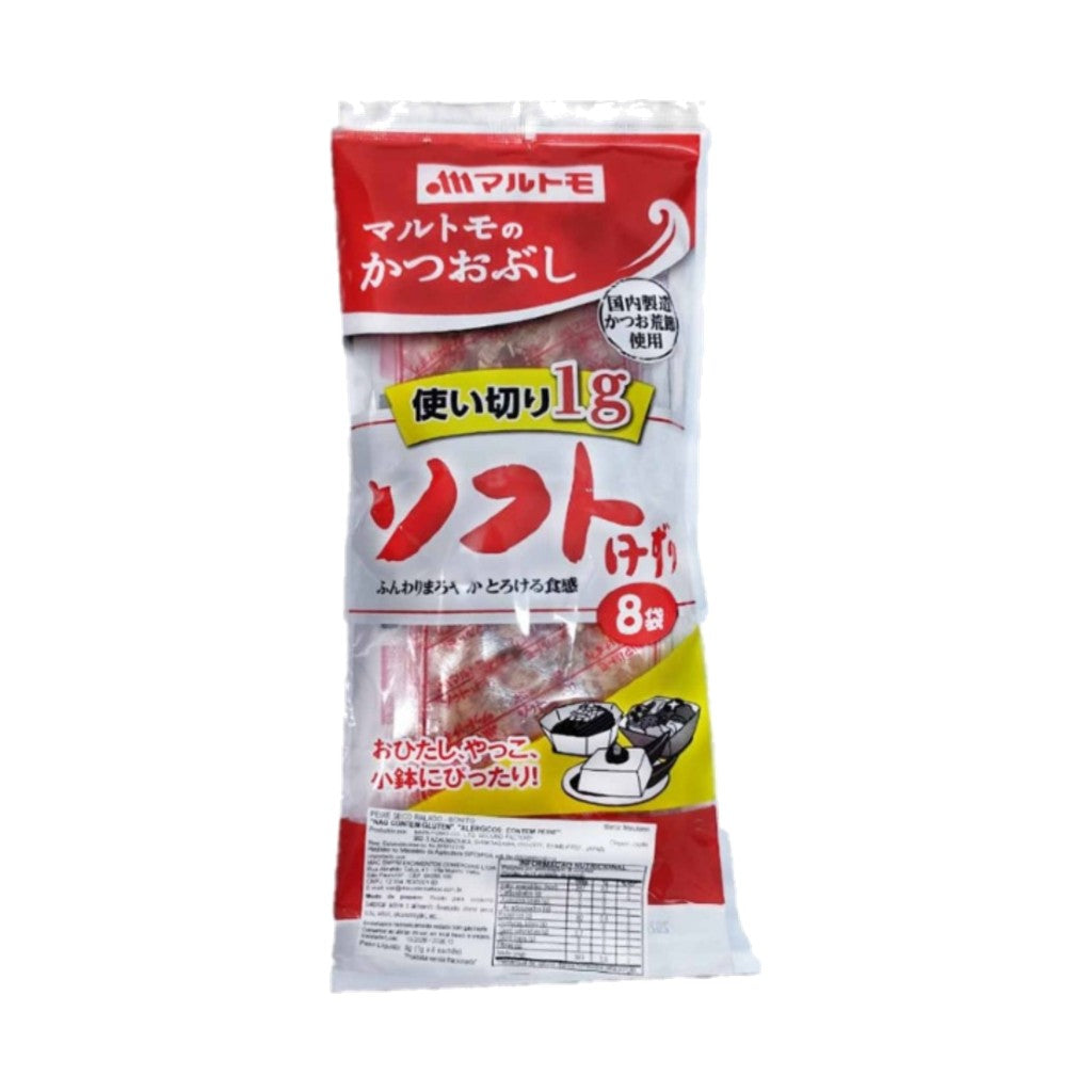 Flocos de Peixe Bonito Seco Katsuobushi 8g Marutomo